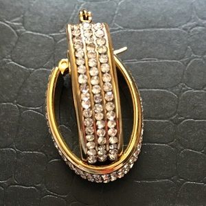 Stainless steel hoop earrings